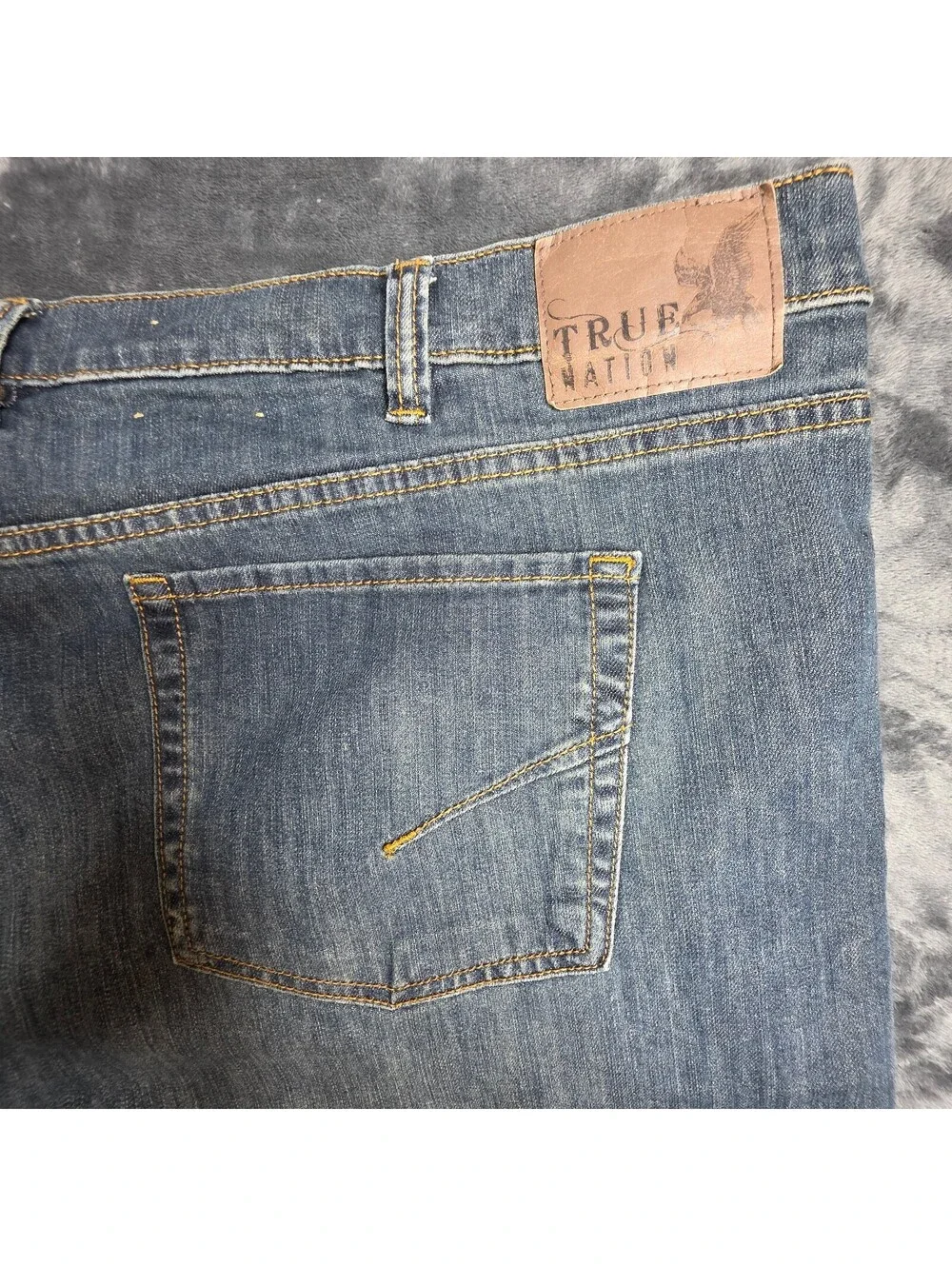 True Nation Relaxed Jeans Men’s Big and Tall Sz 56x28